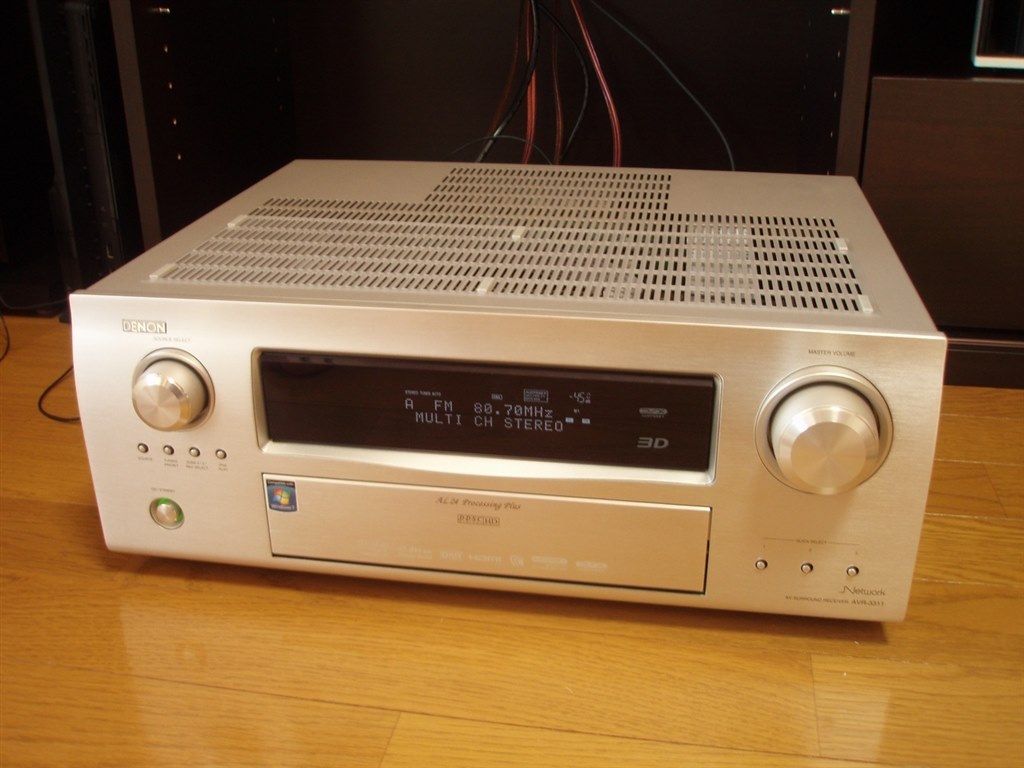 電源が1時間程使うと落ちる 保護回路 AVR-3311』 DENON AVR