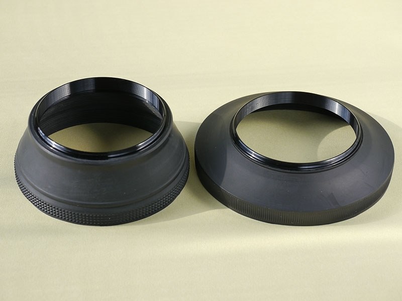 ステップアップリングとラバーフード』 パナソニック LUMIX G X VARIO