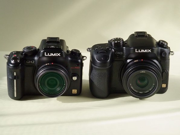 GH2とGH3の大きさの比較と撮影画像』 パナソニック LUMIX DMC-GH3A 標準ズームレンズキット のクチコミ掲示板 - 価格.com