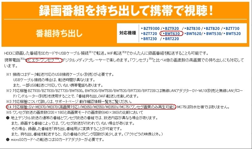 家から持ち出した場合 パナソニック ビエラ ワンセグ Sv Me1000 R ルージュレッド のクチコミ掲示板 価格 Com