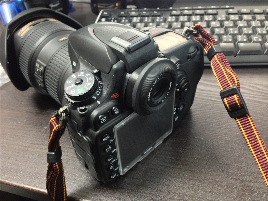 丸窓マグニファイングアイピースDK-17Mをつけてみました