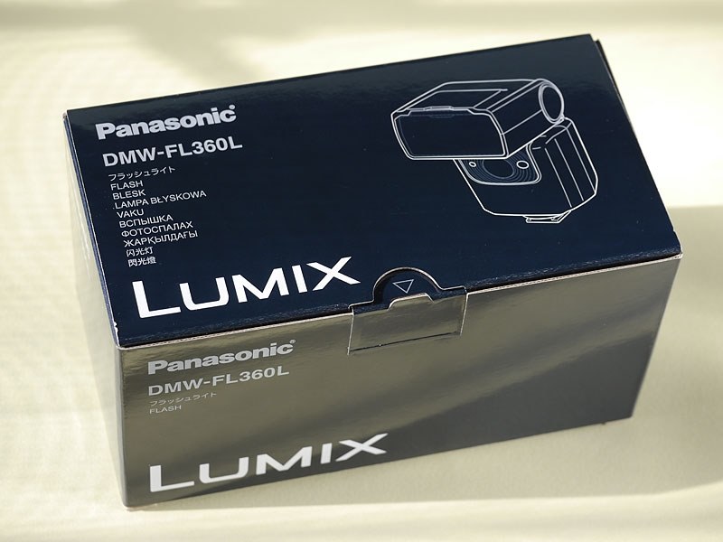 Panasonic フラッシュライト DMW-FL360L(電池付き)