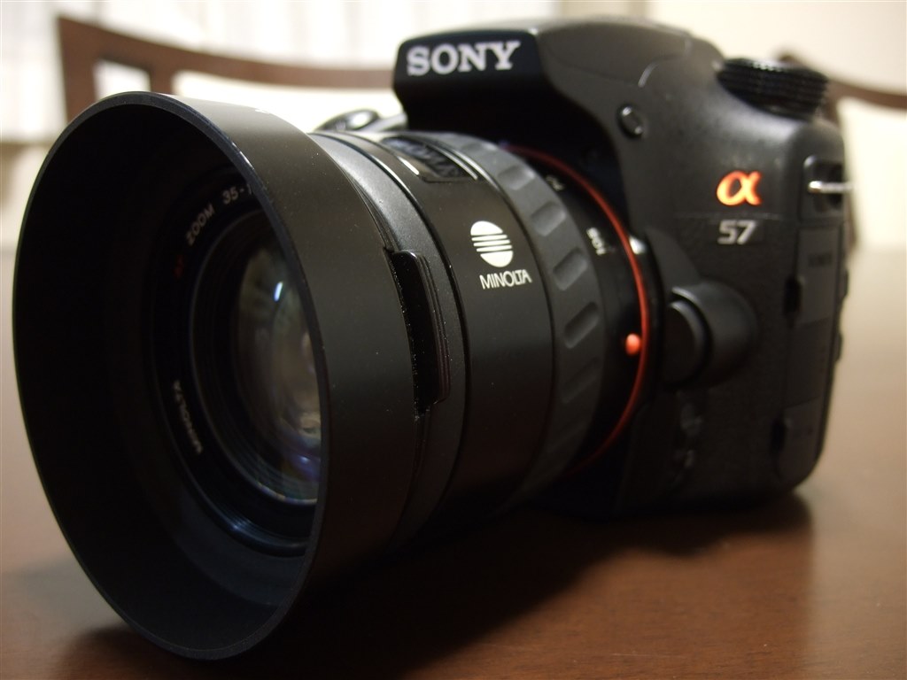 α57 with MINOLTA Lens』 SONY α57 SLT-A57 ボディ のクチコミ掲示板