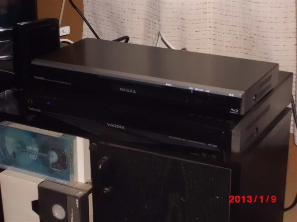 TOSHIBA REGZA DBR-Z250修理完了発送前の作動確認動画になります