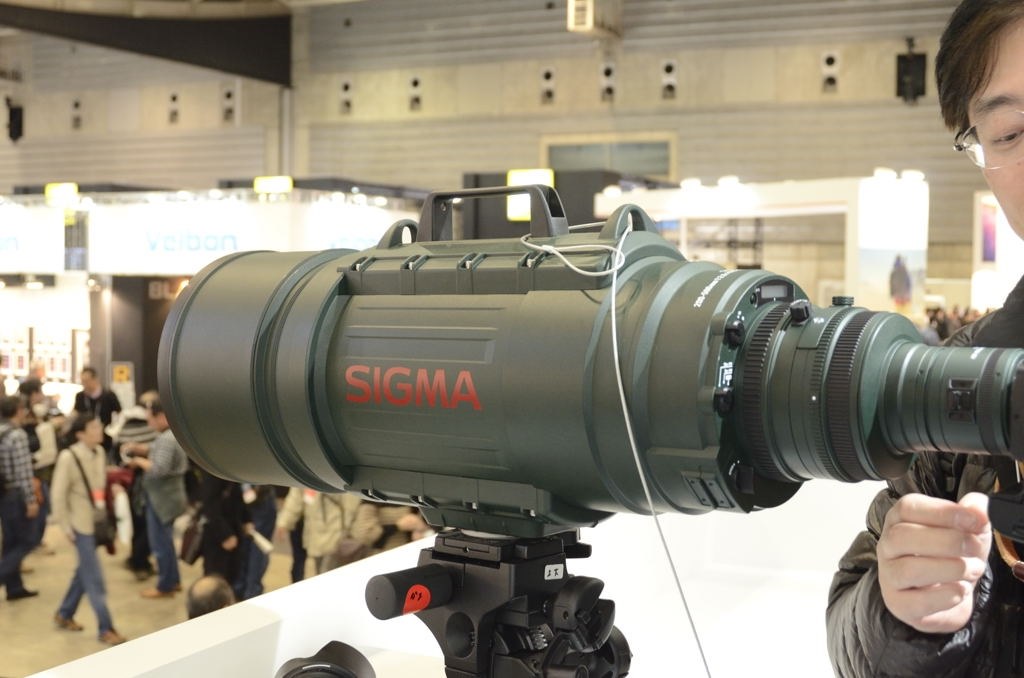 2013年 CP+にて』 シグマ APO 200-500mm F2.8/400-1000mm F5.6