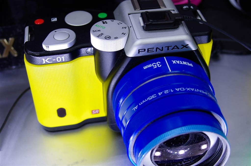 K-01に似合うDA35mmF2.4ALのオーダーカラーは？』 ペンタックス