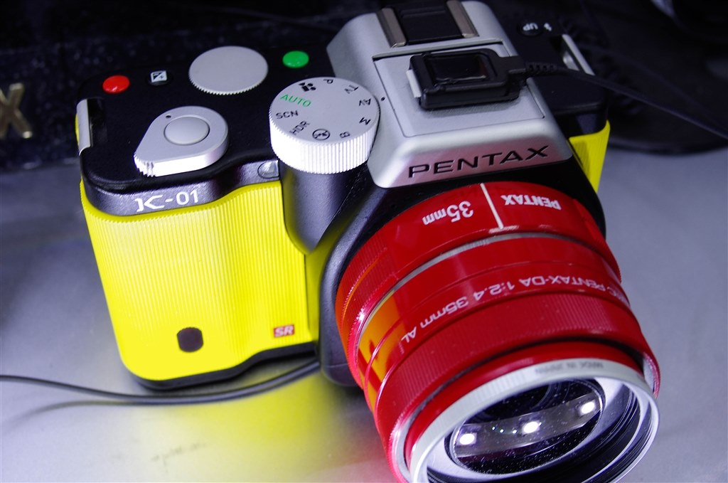 PENTAX 35mm f2.4 ブルー　レンズ　イエローもあります PENTAX - PENTAX-DA 35mm F2.4 AL オーダーイエローの通販 by