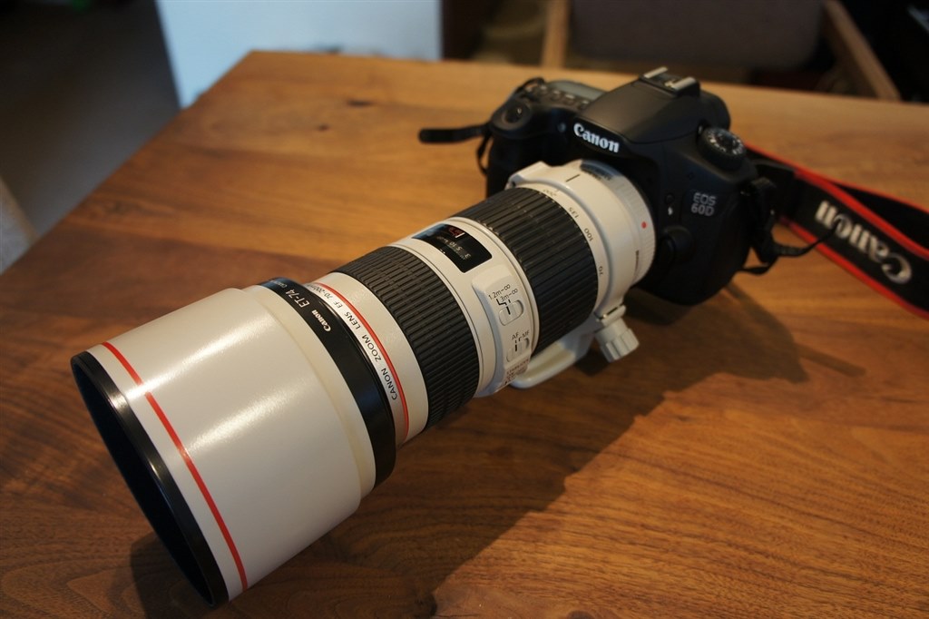 美品】Canon EF70-200F4L IS USM（レンズフード付） レンズ(ズーム