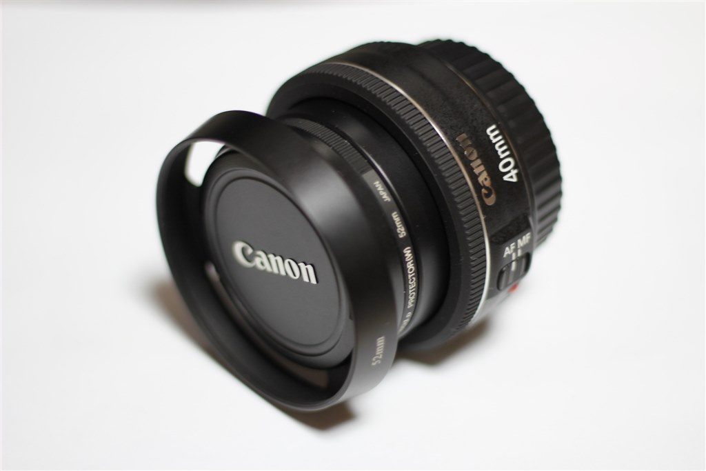 レンズフードはどんなものが…？』 CANON EF40mm F2.8 STM のクチコミ