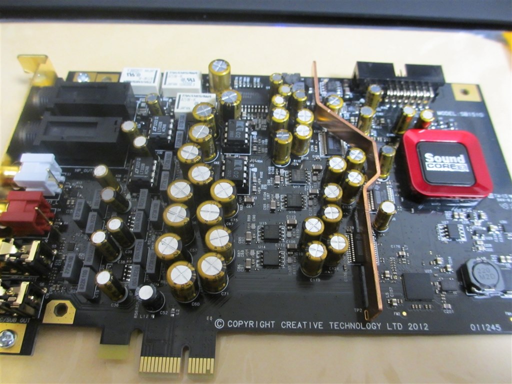 オペアンプ交換』 CREATIVE PCIe Sound Blaster ZxR SB-ZXR のクチコミ 