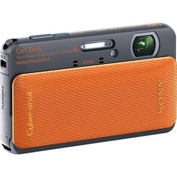 Sony Cyber-shot DSC-TX30 18.2MP Digital Camera - Orange