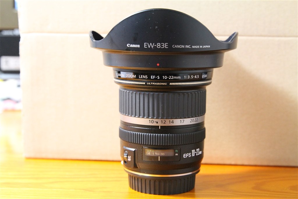 Canon ULTRASONIC EFS 10-22mm レンズフード付 - レンズ(ズーム)