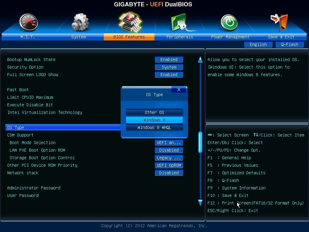 UEFI U1l アップロード で CMS サポート！』 GIGABYTE GA-Z68X