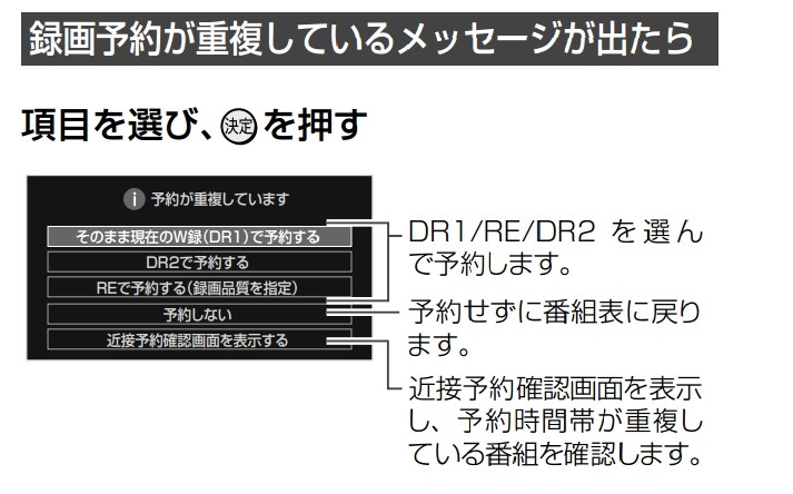 W録連続録画での失敗』 東芝 REGZAブルーレイ RD-X10 のクチコミ掲示板