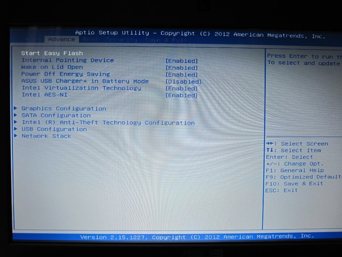 BIOS画面でのUSBBoot設定の方法』 ASUS U24A のクチコミ掲示板 - 価格.com
