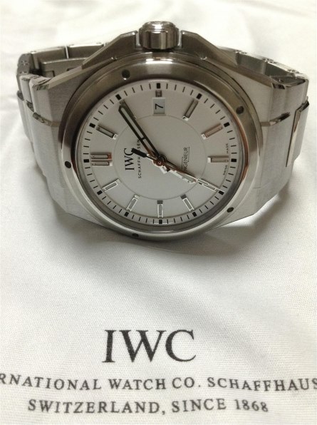 IWC IW322701 インヂュニア オートマティック 自動巻き（ブラック
