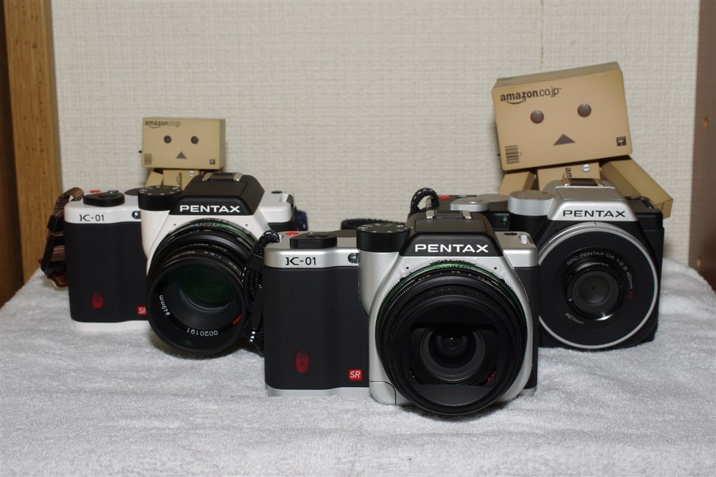 K-01 SILVER モデルをGETしました。』 ペンタックス PENTAX K-01