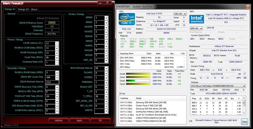 W3U1600HQ-8Gとの違い』 CFD W3U1600HQ-8GC11 [DDR3 PC3-12800 8GB 2枚 