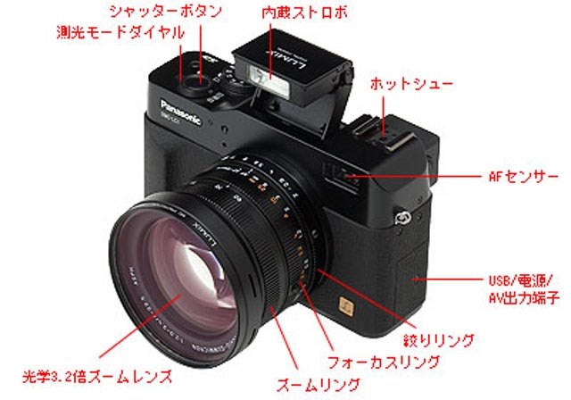 Lumix DMC-LC1 ライカカスタム デジタルカメラ panasonic DMC-LC1