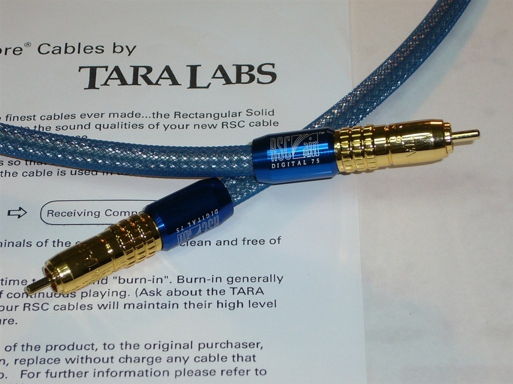 TARA LABSのデジタルケーブル 中々良いです。』 クチコミ掲示板 - 価格.com