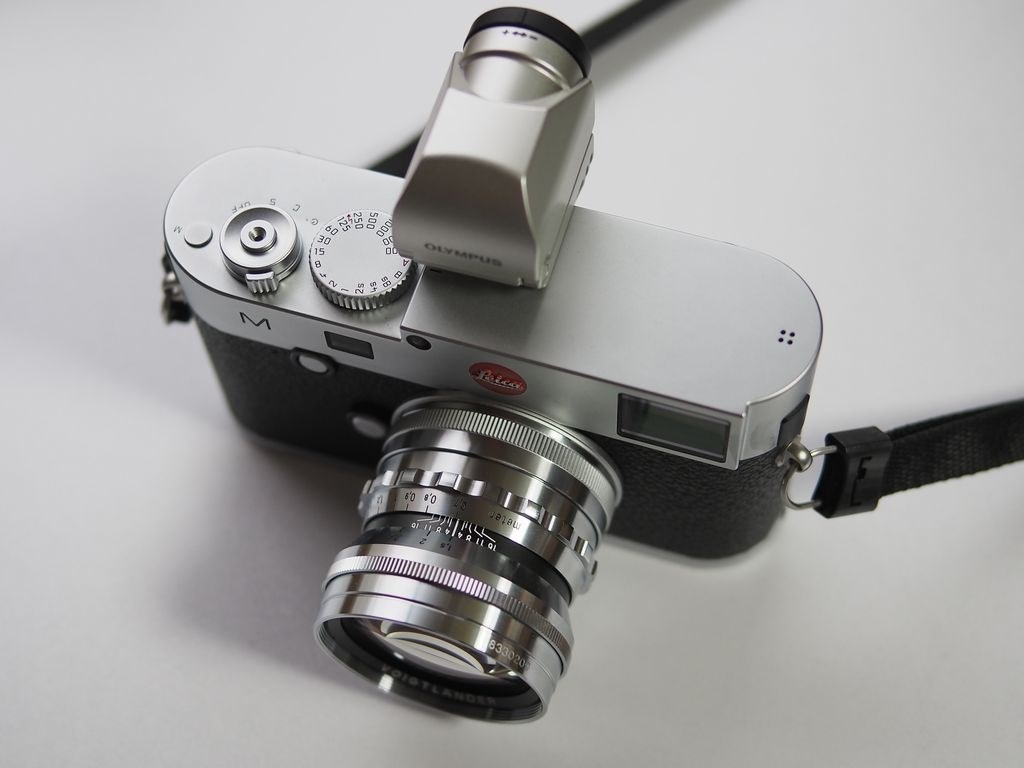 Voigtlander 50mm ビューファインダー Silver 箱あり