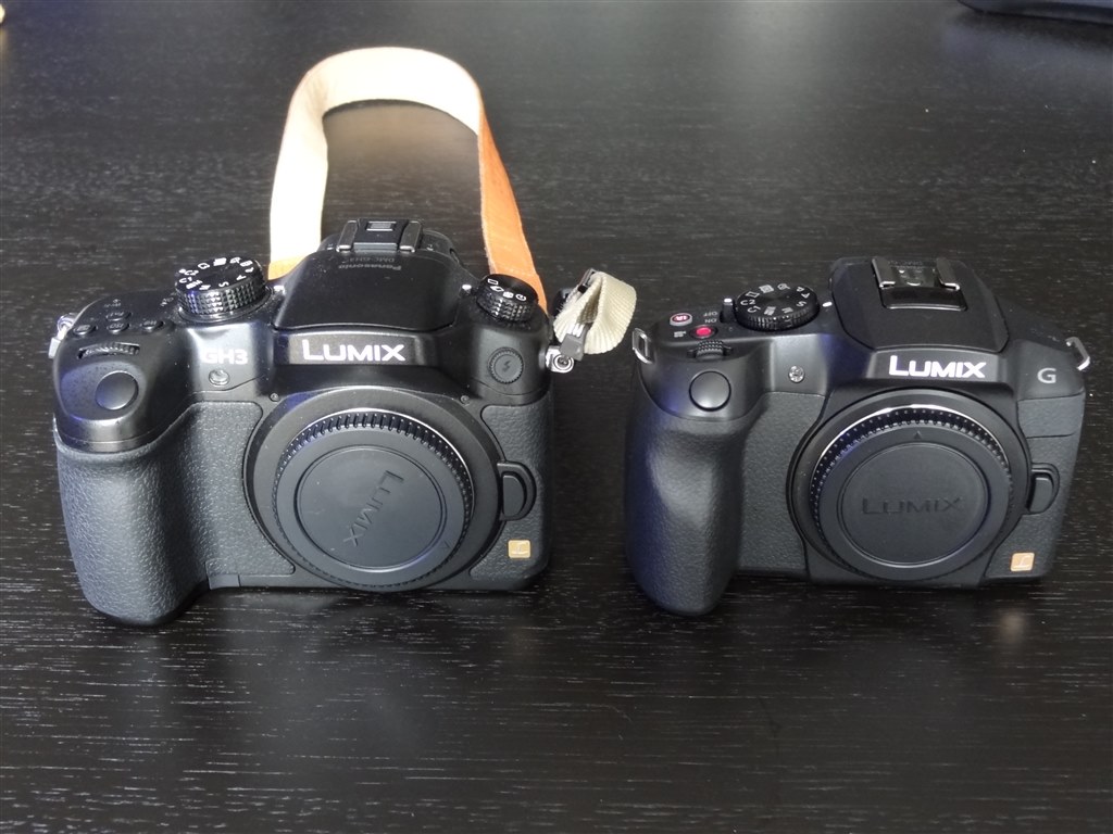 GH3との外観比較』 パナソニック LUMIX DMC-G6H 標準ズームレンズキット のクチコミ掲示板 - 価格.com