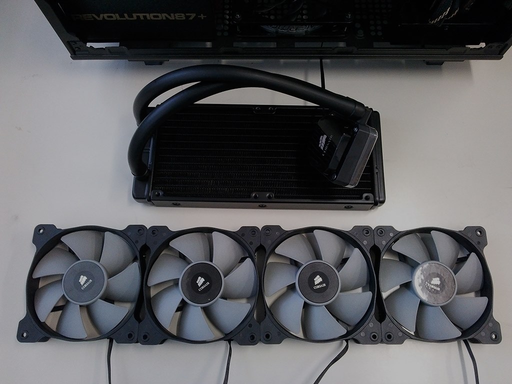 Corsair　H100i　水冷　CPUクーラー CW-9060009-WW　240mm　★　コルセア　２連　一体型　水冷クーラー ✨中古美品✨CPUクーラー Corsair H100i CW-9060009-WW 中古