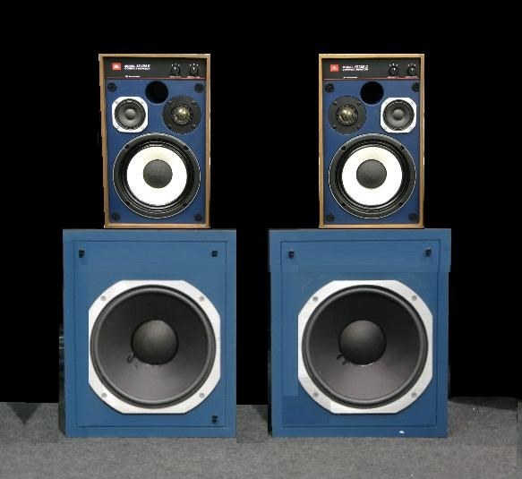 JBL 4312M Ⅱ ブルー JBL 4312M Compact 3 Way LoudSpeaker Speaker Set Blue Line