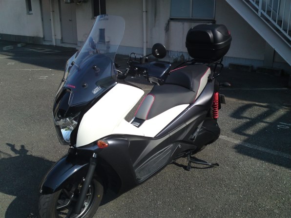 FAZEにロングスクリーンを装着しました』 ホンダ フェイズ の