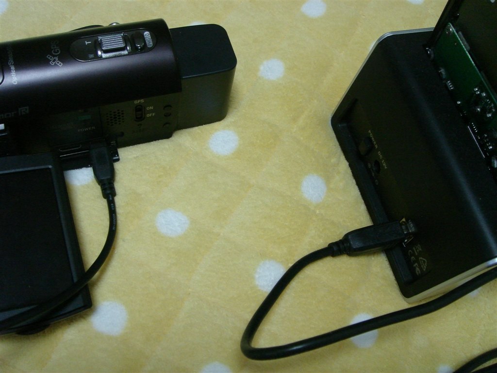 USBアダプターケーブル』 SONY HDR-CX370V のクチコミ掲示板