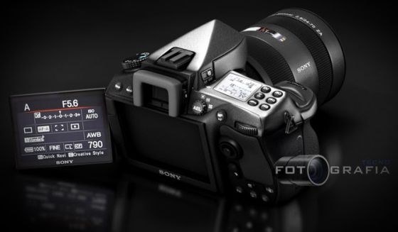 傾斜液晶ボディのデザインスタディα950』 SONY α900 DSLR-A900