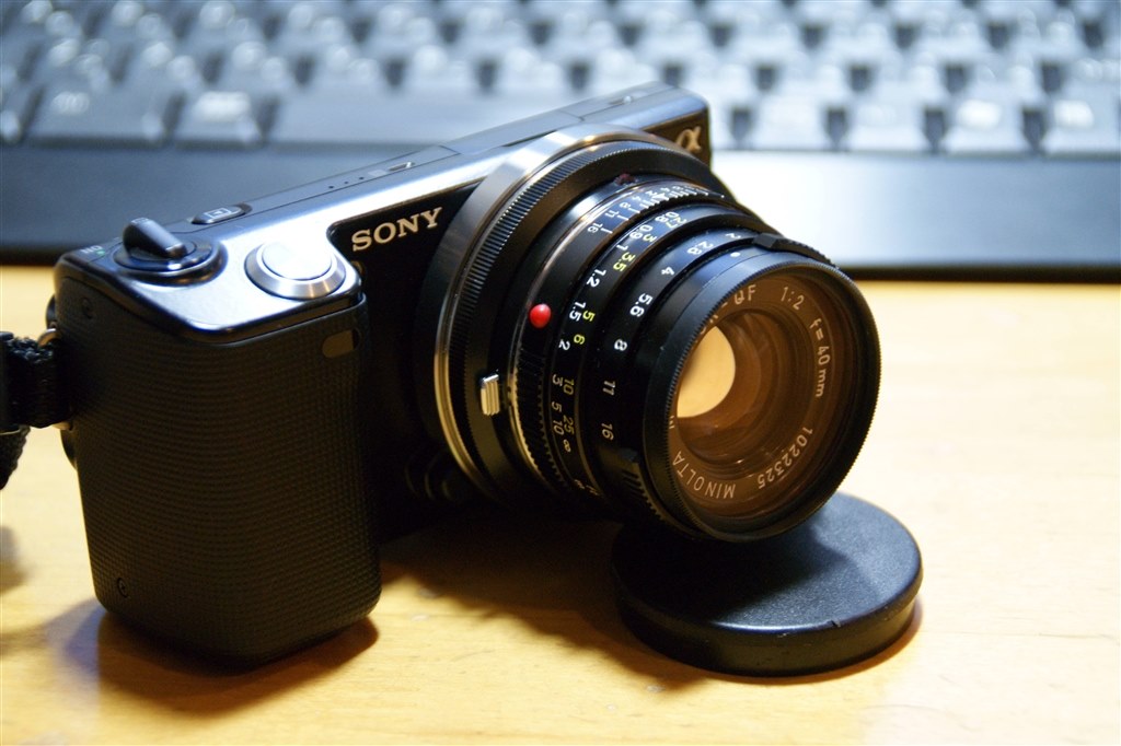 三晃精機さんのLM用Eマウントアダプタ』 SONY α NEX-5A 薄型広角レンズ