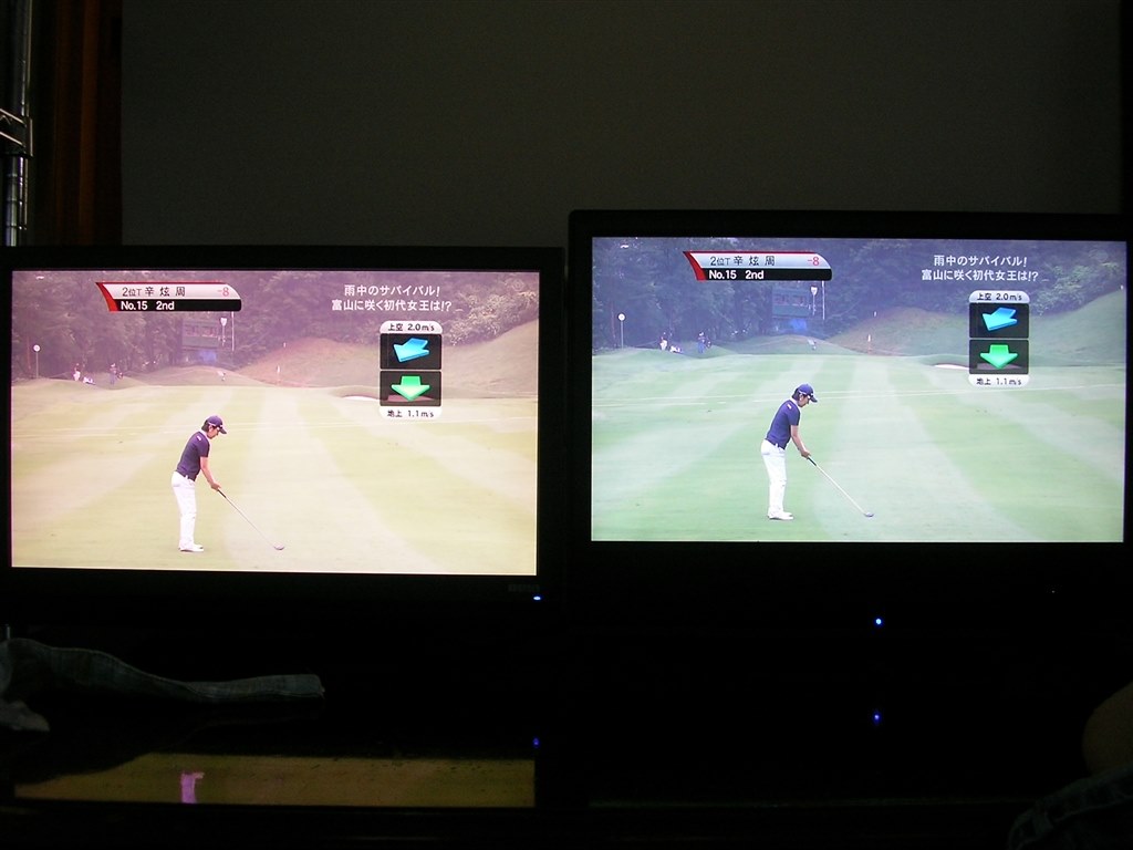 初期不良？画面が赤い。』 IODATA LCD-DTV223XBE [21.5インチ