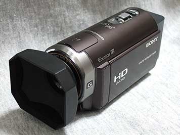 安物レンズフード取り付け例』 SONY HDR-CX370V のクチコミ掲示板