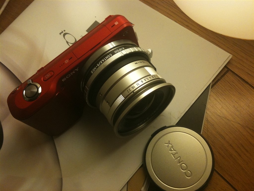 CONTAX G1 コンタックス おまけ　SONY NEX-5X CONTAX G1 コンタックス おまけ SONY NEX-5X contax g レンズ用