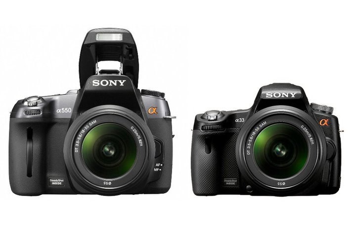 随分コンパクトになるんですね』 SONY α550 DSLR-A550 ボディ の