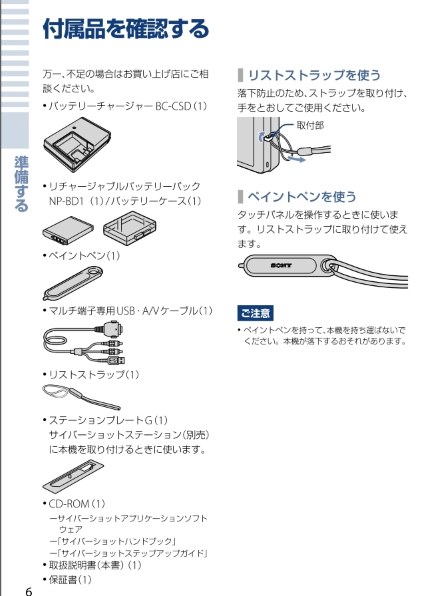 付属のマルチUSBアダプターについて』 SONY サイバーショット DSC