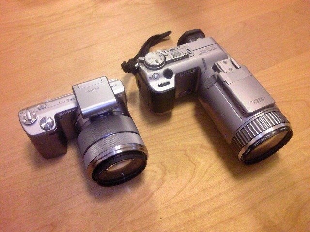 昔のサイバーショット』 SONY α NEX-5D ダブルレンズキット のクチコミ