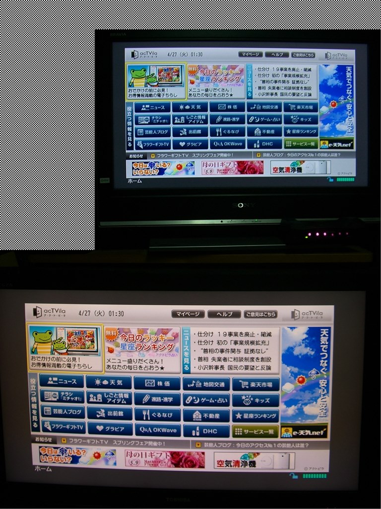 ２画面は 便利ですか どのような使い方をされていますか 東芝 Regza 47z9000 47インチ のクチコミ掲示板 価格 Com