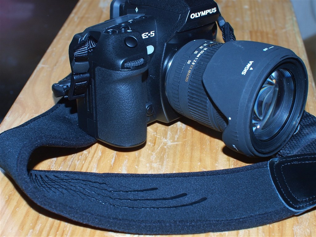 【美品】OLYMPUS E-510 ダブルレンズ純正革ストラップ　初心者おすすめ ストラップは何をお使いですか？』 オリンパス E-5 ボディ のクチコミ