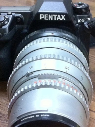 リケノン50mmF2 使えますか？』 ペンタックス PENTAX K-5 ボディ の