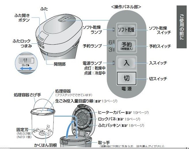 急に電源が入らなくなった(゜o゜)』 パナソニック 生ごみリサイクラー MS-N53 のクチコミ掲示板 - 価格.com