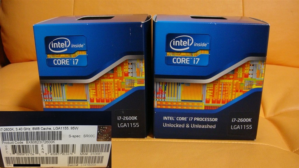 L041B204☆』 インテル Core i7 2600K BOX のクチコミ掲示板 - 価格.com