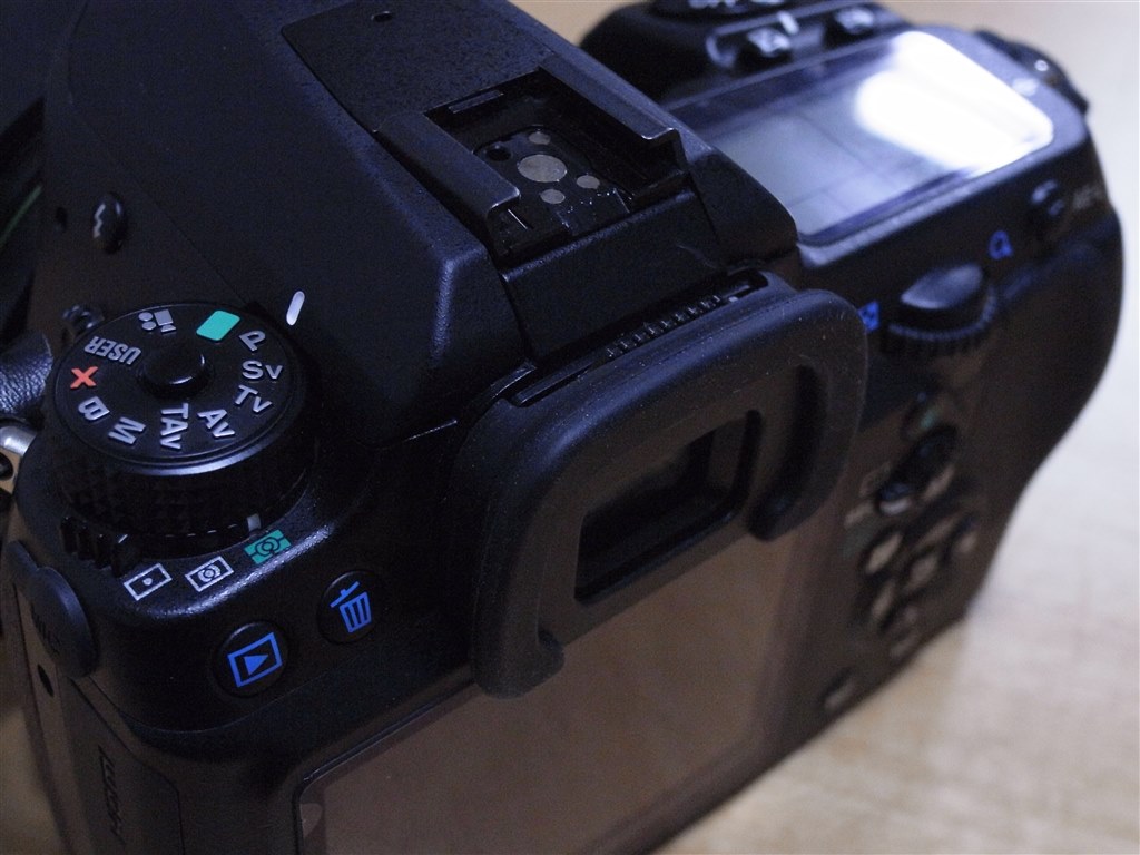 視度調整のﾆｭｰﾄﾗﾙ位置について』 ペンタックス PENTAX K-5 ボディ の