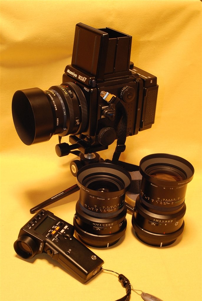 Mamiya RB67 プロS 使用説明書 6×4.5判120ホルダー