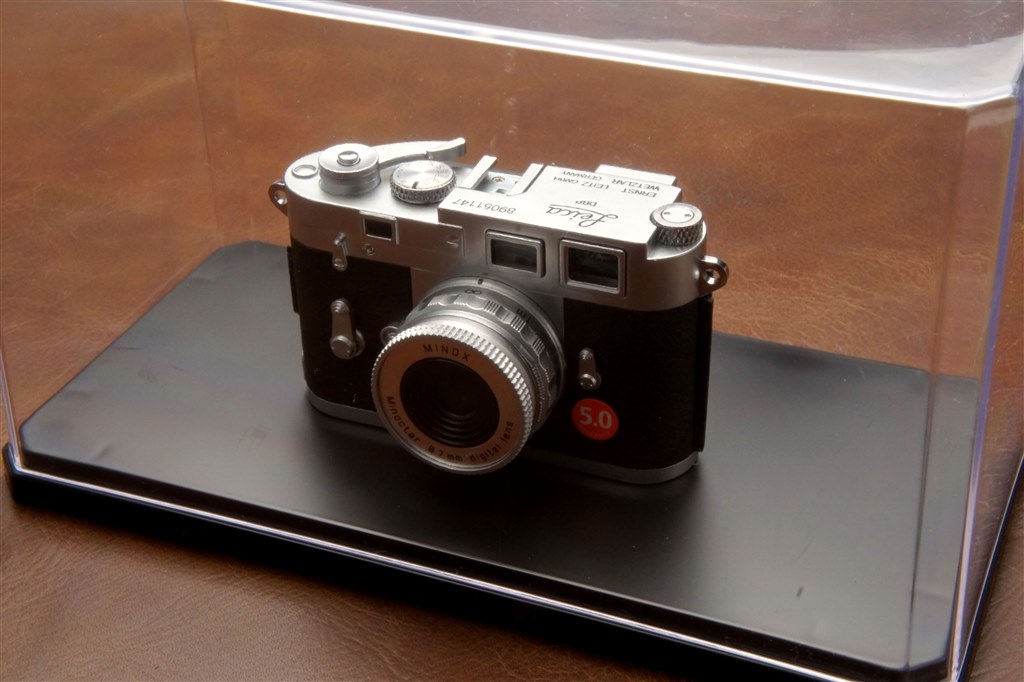 MINOX CC Leica M3(5.0) ストロボと純正革ケース付 Amazon | MINOX デジタルカメラ ミノックス DCC Leica M3 (5.0