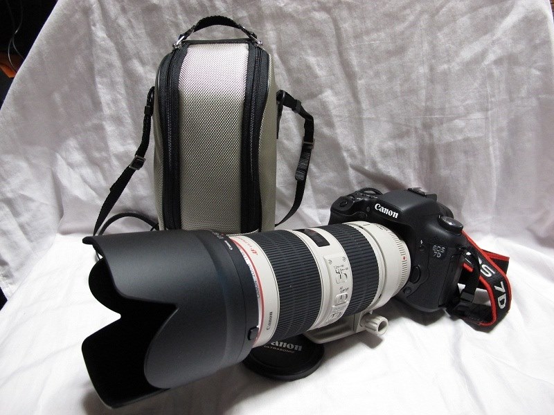 canon EF70-200 F2.8L、24-105 F4L、7Dのセット Canon-EF-70-200-F2.8L-IS-III-