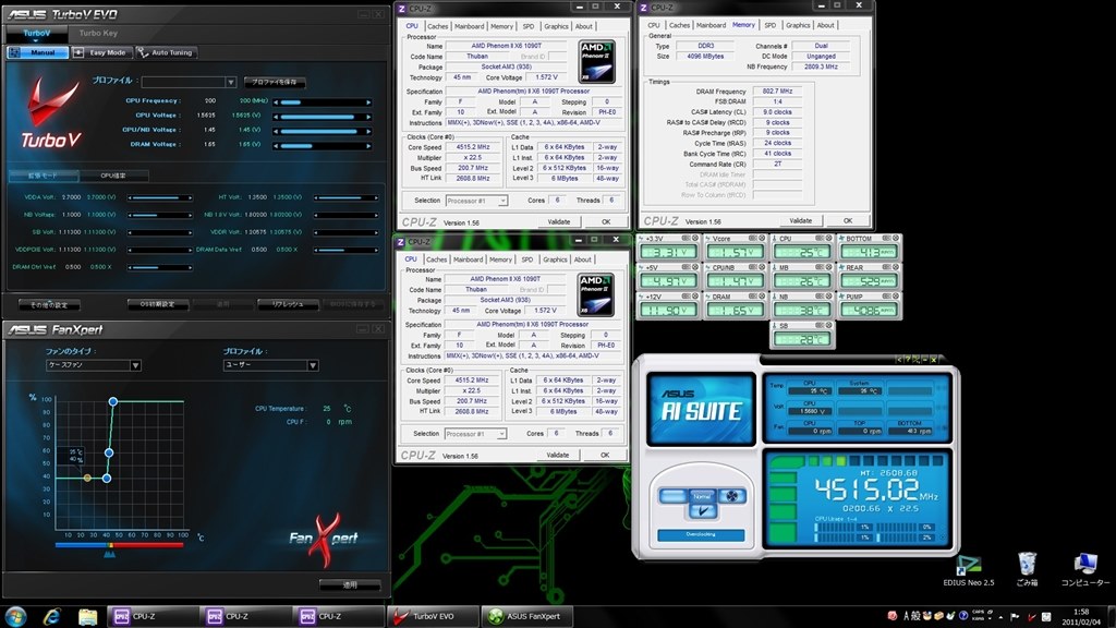 1090T 4.5GHz』 AMD Phenom II X6 1090T Black Edition BOX のクチコミ 