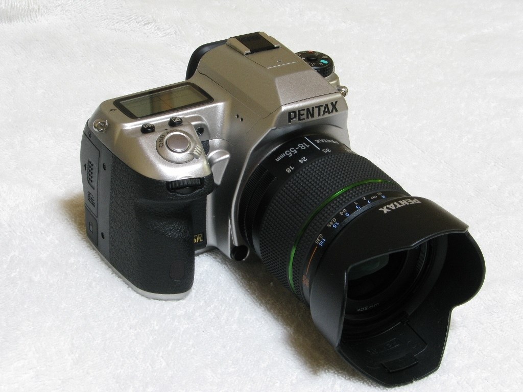 銀ボディーに黒レンズはどうですか？』 ペンタックス PENTAX K-5 18 
