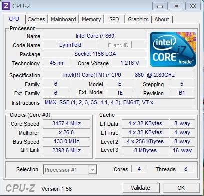 ターボブーストの上限値以上に・・・』 インテル Core i7 930 BOX の 